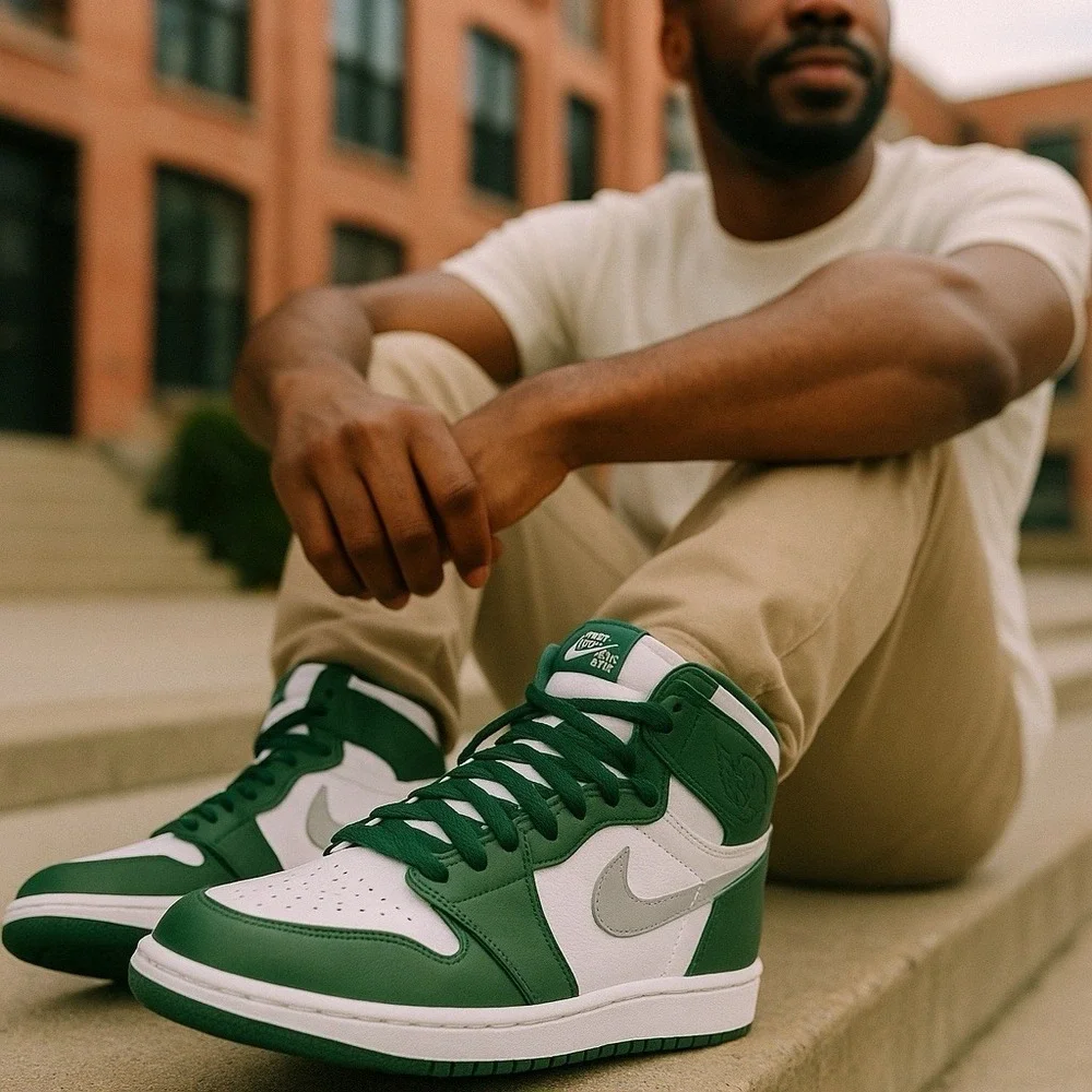 Mens Size 10 - Nike Air Jordan 1 Retro High OG Gorge Green (DZ5485-303)